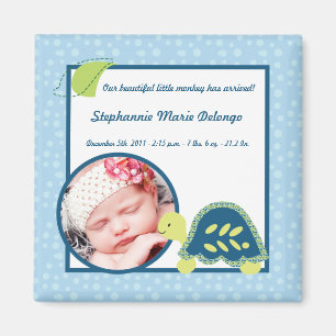 Íman 2"x2" Anúncio Tartaruga de Magnet Recifes Mar Ocea