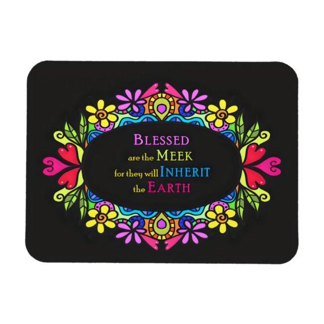 Íman 3ª Beatidão - Abençoados são os Meek (Horizontal)