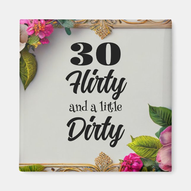 Íman 30 ímã suave (Frente)