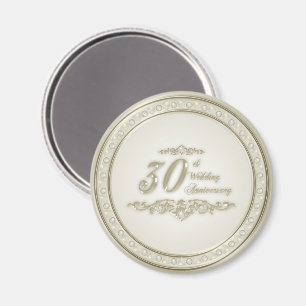 Íman 30o Ímã do aniversário de casamento
