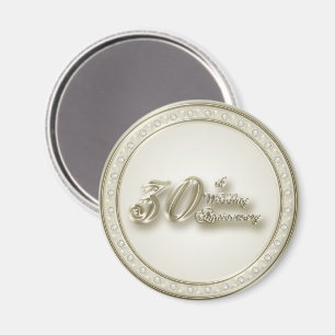 Íman 30o Ímã do aniversário de casamento