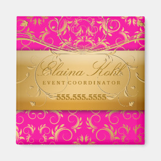Íman 311-Ouro diVine Business Magnet Pink