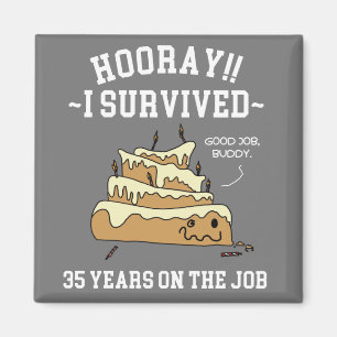 Íman 35 Anos no Trabalho 35º Aniversário de Trabalho