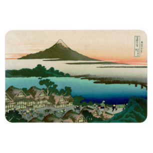 Íman 36 visualizações do Monte Fuji, Hokusai Fine Vinta