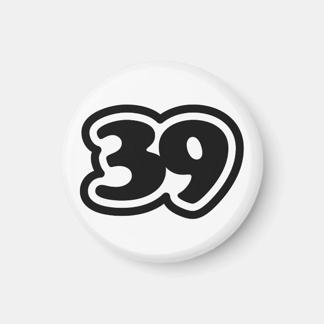 Íman 39 Japonês Slang Sankyu (Frente)