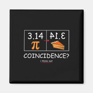 Íman 3.14 Coincidência De Pizza Não Acho Engraçada Mate