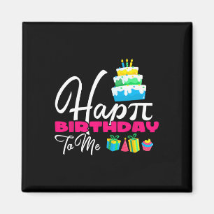 Íman 3.14 Feliz Dia De Pi Do Bolo Para O Feliz Aniversá