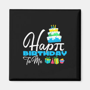 Íman 3.14 Feliz Dia De Pi Do Bolo Para O Feliz Aniversá
