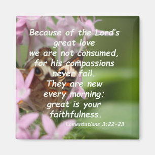 Íman 3:22 dos lamentos - 23