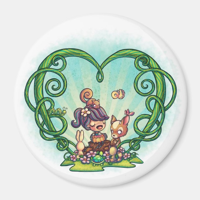 Íman 3" Forest Song Magnet (Frente)