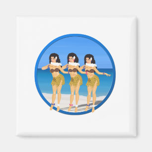 Íman 3 Hulas na praia