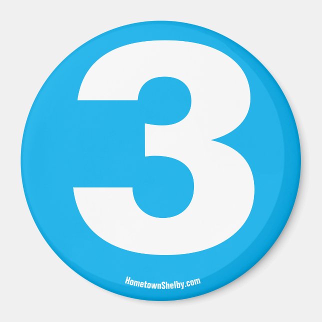 Íman 3 ímã (Frente)