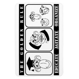 Íman 3 macacos educam agite