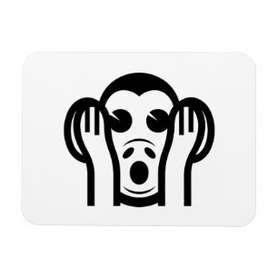 Íman 3 Macacos Sábios Kikazaru 聞 か ざ る Ouvem N