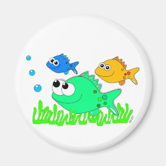 Íman 3 peixes no mar