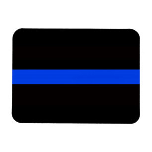 ÍMAN 3 X 4 THIN BLUE LINE MAGNET