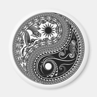 Íman 3D Yin & Yang Sun & Moon Sky & Sea - Magnet