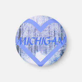 ÍMAN 3MICHIGAN PERIHEART MAGNET