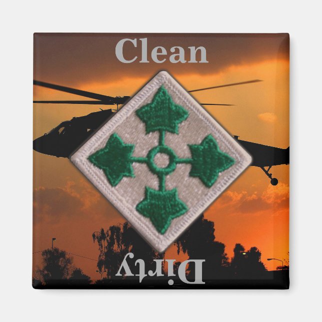 Íman 4ª divisão de infantaria vietnam iraq (Frente)