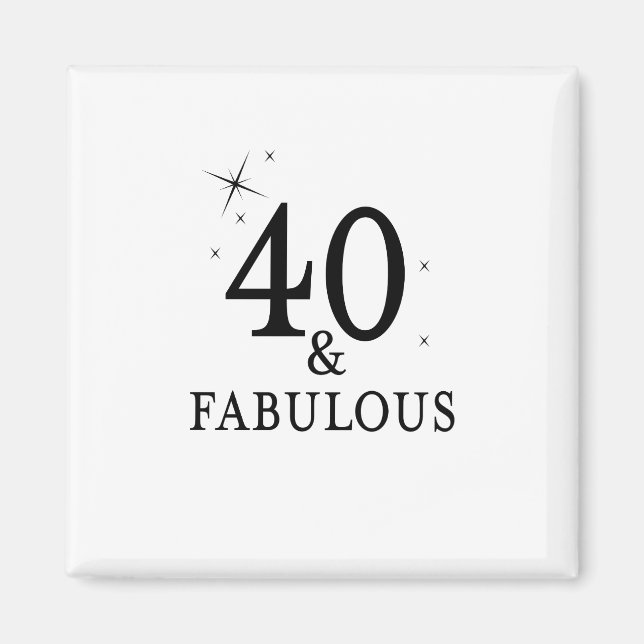 Íman 40 e fabuloso (Frente)