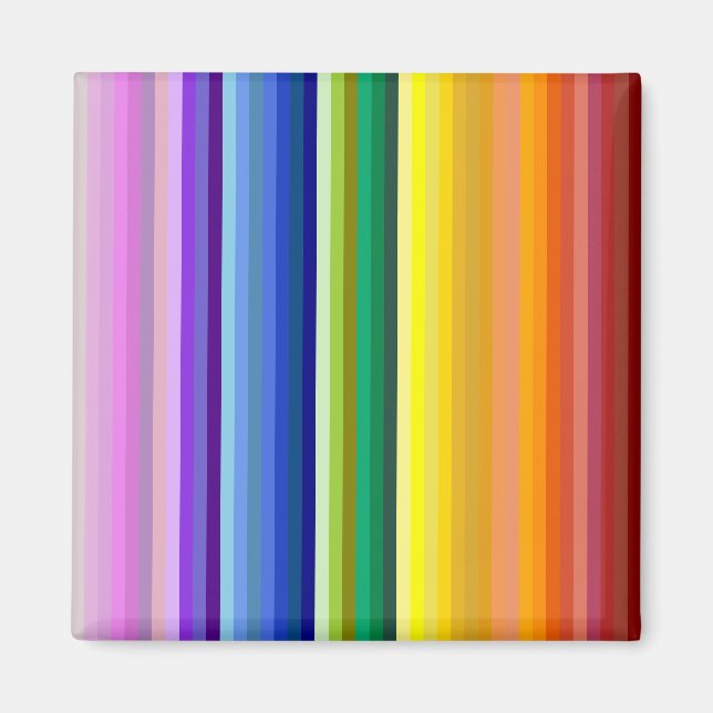 Íman 42 Stripes Espectro Arco-Íris (Frente)
