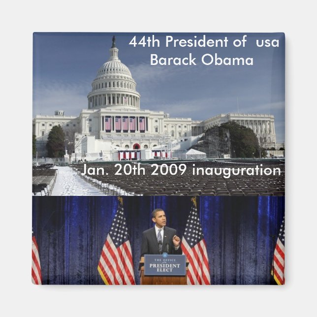 Íman 44 dos eua, Barack Obama (Frente)