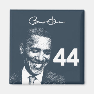 Íman 44: Presidente Obama com assinatura