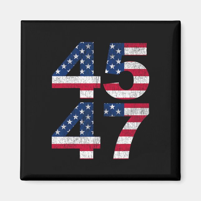 Íman 45 47 2024 Presidente Vintage (Frente)