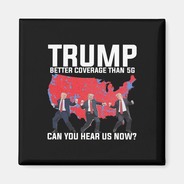 Íman 45 47 Mega Dancing Trump 5g Map Election Republica (Frente)
