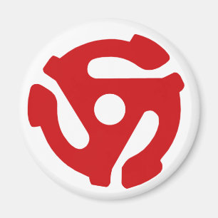 Íman 45 imã de geladeira DO ADAPTADOR DE REGISTRO