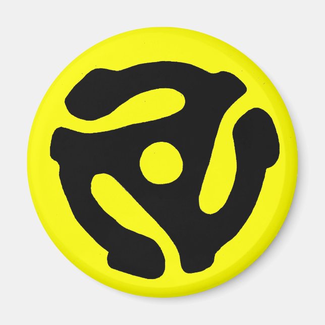 Íman 45 RPM Record Insert Magnet (Frente)