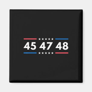 Íman 47-48 Número 47 Jersey 45 Aniversário 4 de julho