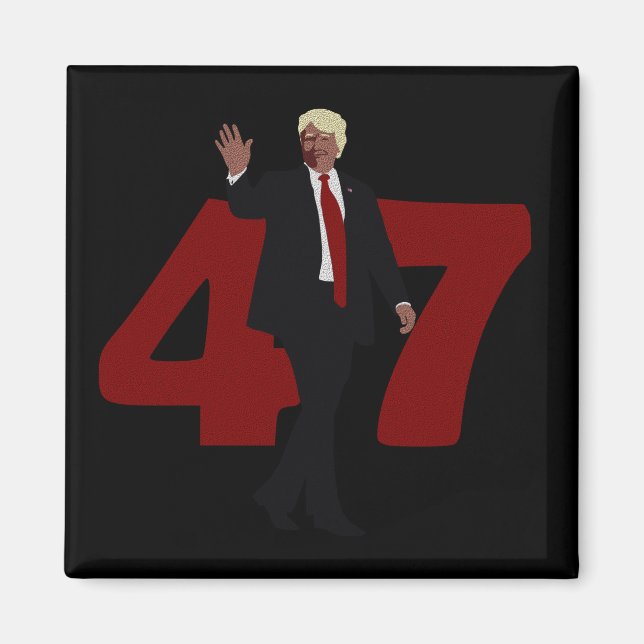 ÍMAN 47 TRUMP 2024 (Frente)