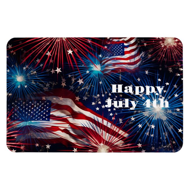 Íman 4° de julho (Horizontal)