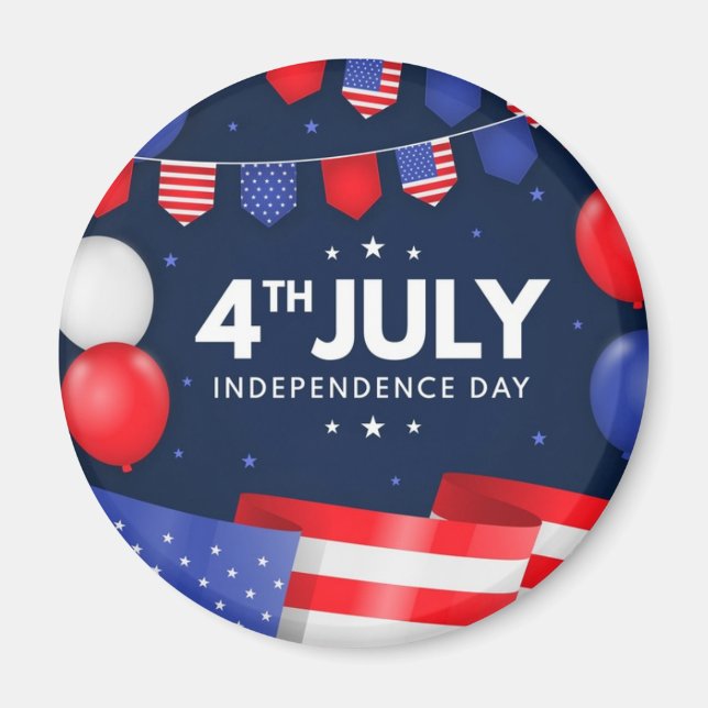 Íman 4° de julho (Frente)