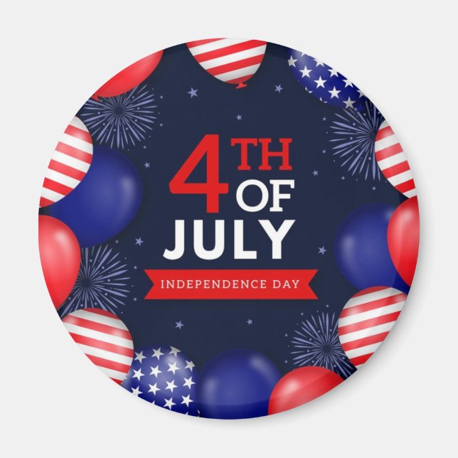 Íman 4° de julho (Frente)