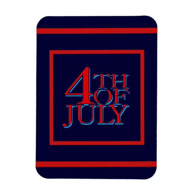 Íman 4 de julho - (Vertical)