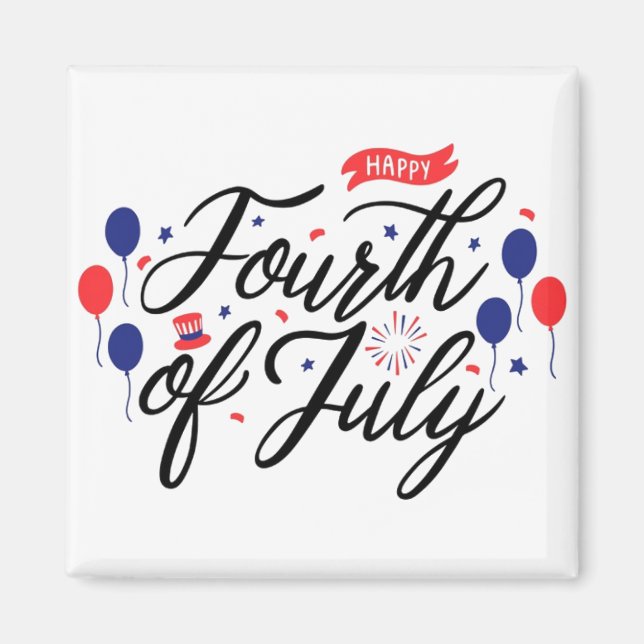 Íman 4° de julho (Frente)