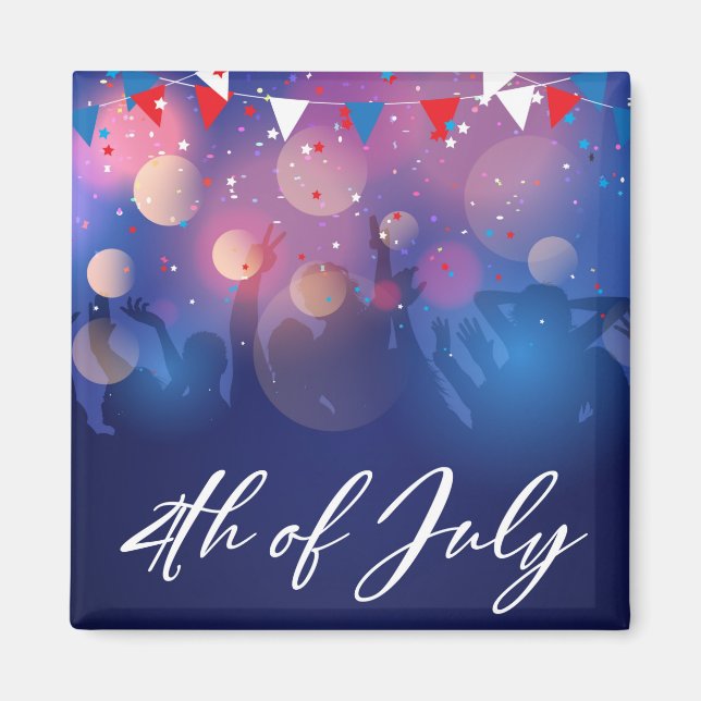 Íman 4° de julho (Frente)