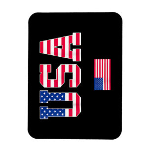 Íman 4 de julho Camisa EUA Bandeira Americana Patriótic