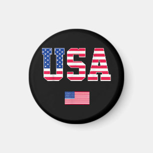 Íman 4 de julho Camisa EUA Bandeira Americana Patriótic