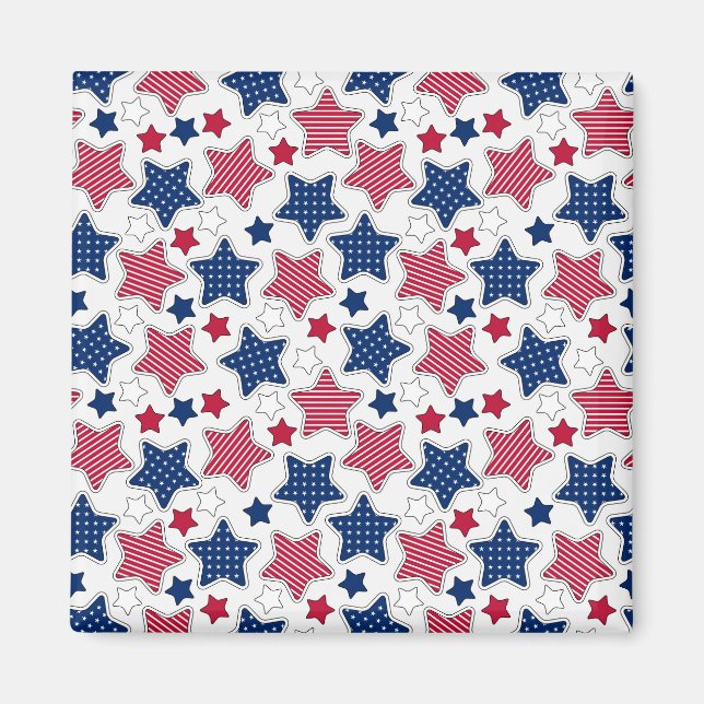 Íman 4 de julho de Magnet (Frente)