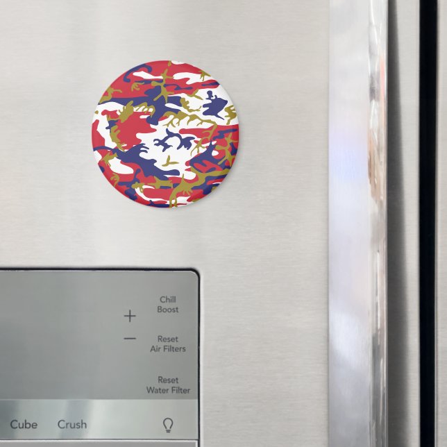Íman 4 de Julho, Dia da Independência, Camuflagem Doura (In Situ (Fridge))