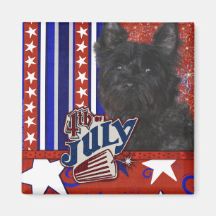 Íman 4 de julho foguete - obscuridade de Terrier de