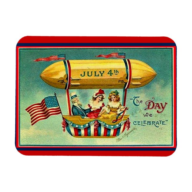 Íman 4 de Julho - O Dia que Celebramos (Horizontal)