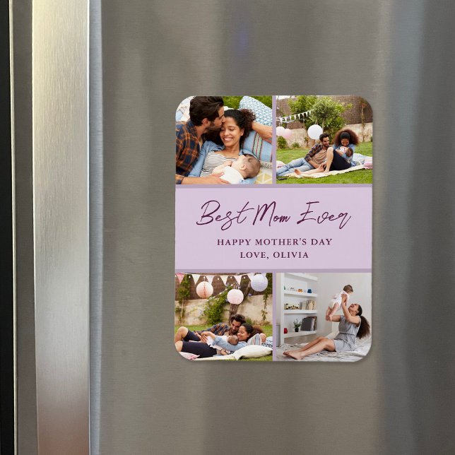 Íman 4 Dia de as mães de Colagem de Fotografias com Mag (Criador carregado)