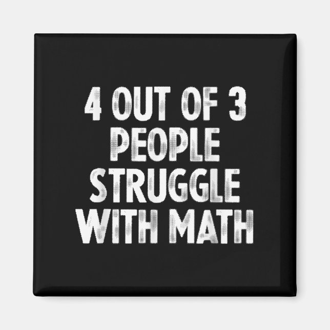 Íman 4 Em 3 Pessoas De Luta Com Matemática (Frente)