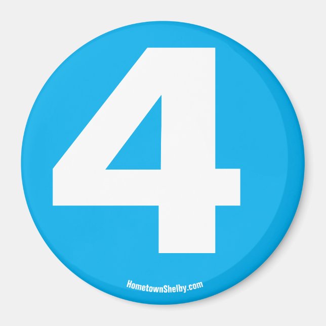 Íman 4 ímã (Frente)