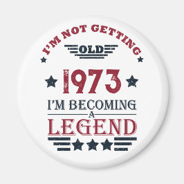 Íman 50ª festa de aniversário personalizada