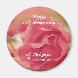Íman 50º Aniversário da Religião Rosa Rosa